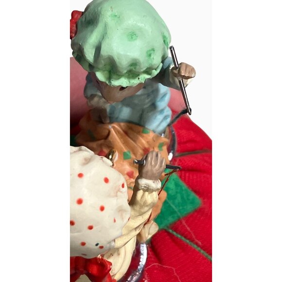 Enesco 1990 You're Sew Special Ornament First In Best Friends Series Limited Edi - Picture 10 of 16